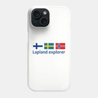 Exploring scandinavia - Lapland Phone Case