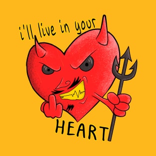 evil heart tshirt T-Shirt