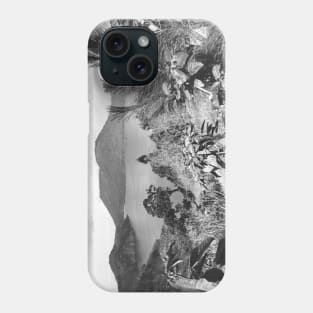 Vintage Photo of Lake Atitlán Phone Case