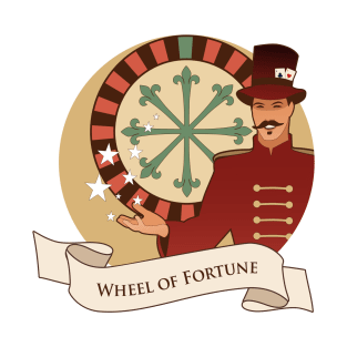 Tarot Arcana: Wheel of Fortune T-Shirt