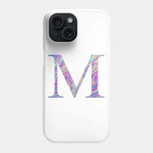 Mu Sorority Letter Sticker Phone Case