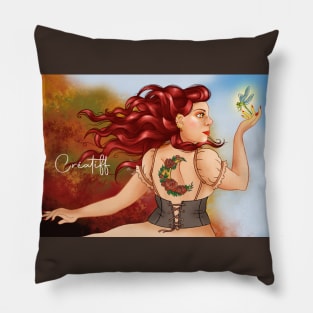 Autumn Girl Pillow