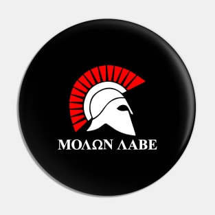 Mod.13 Molon Labe Greek Spartan Pin