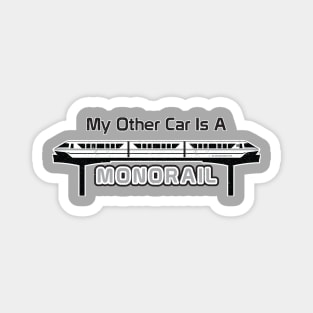 Other Car - Monorail Silver Magnet