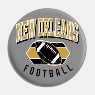 New Orleans Vintage Football Pin