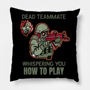 Video Gamer t shirt! gamer meme Pillow