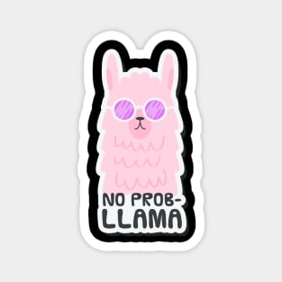 No probllama llama Magnet