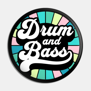 DRUM AND BASS  - Color Wheel Pin