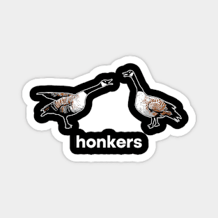 Honkers Geese Goose Magnet