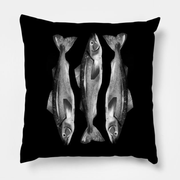 Sablefish Pillow by LucyBenson