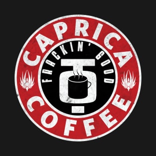 Caprica Coffee (red) T-Shirt