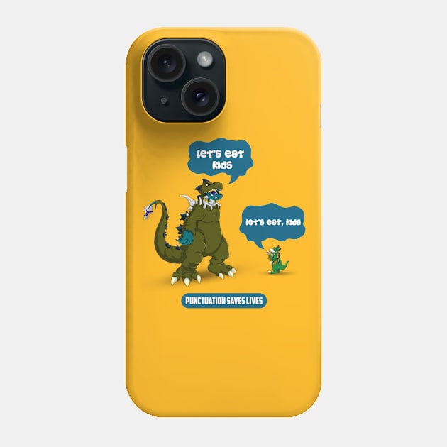 Let's Eat Kids Phone Case by eslam74