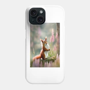 Forest Red Squirrel Phone Case