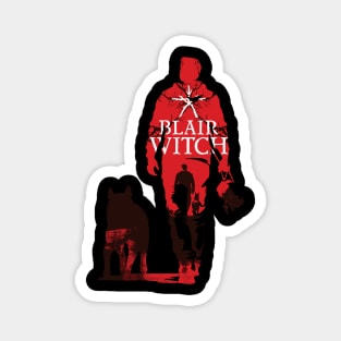 the blair witch project logo Magnet