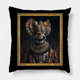 Chihuahua - Aztec King (Framed) Pillow