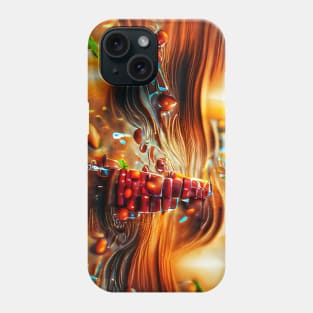 Brown Chocolate Lovers Illustration Art Phone Case