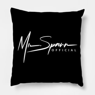 Mr. Spann Official White Pillow