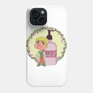 Soap is your best friend illustration Phone Case