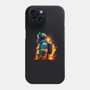 Firefighter Flames Cool Phone Case