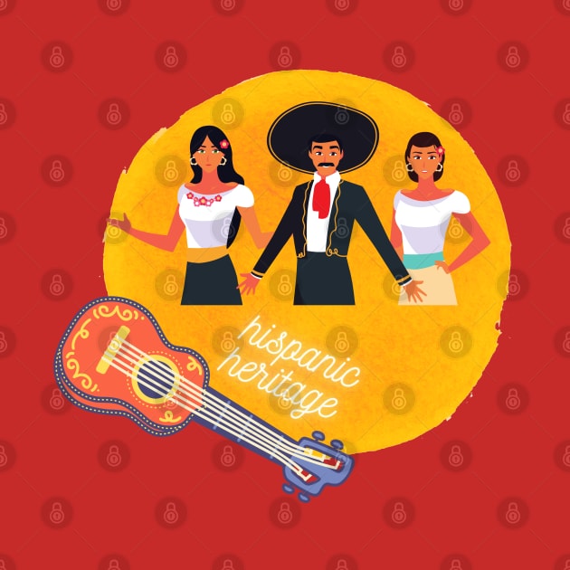 Music celebrations - Hispanic Heritage by O.M design