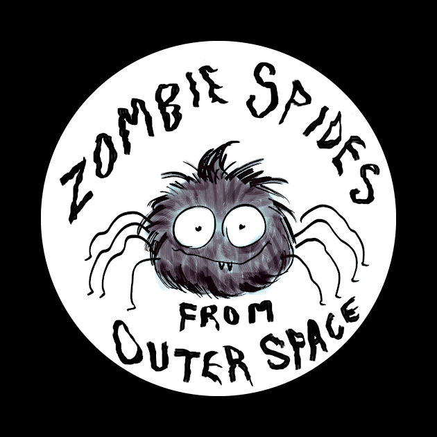 Zombie Spiders From Outer Space Buddy by Groovy Ghoul