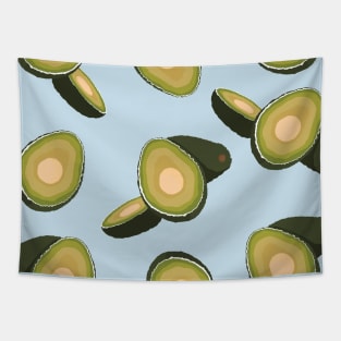 Patterns : Structured Avocados Tapestry
