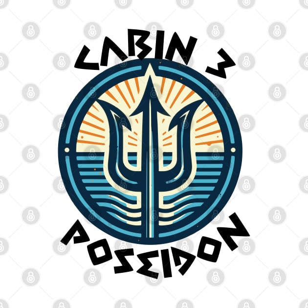 Cabin 3 Poseidon - CAMP half-blood by whatyouareisbeautiful