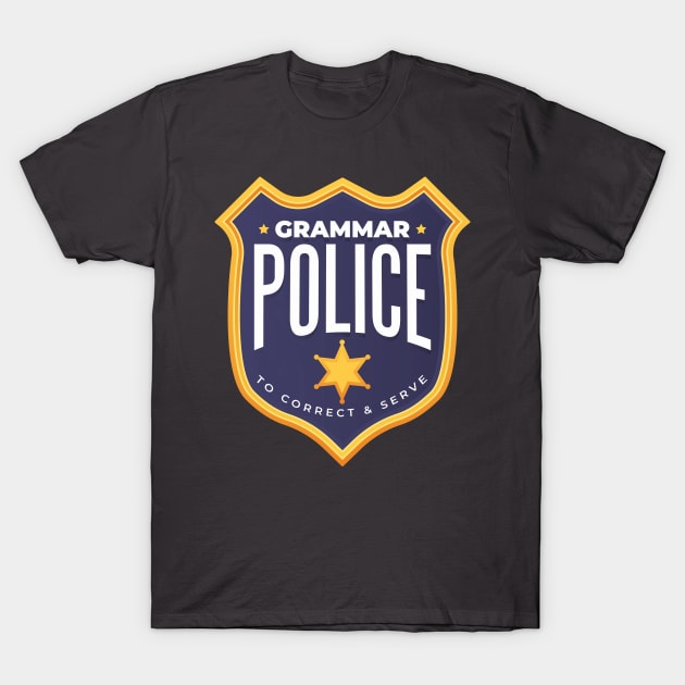 grammar police shirt