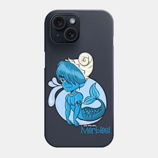 Aqua Blue Merbie Phone Case