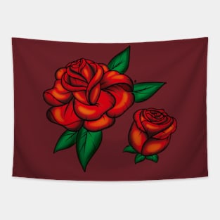 Red Roses Tapestry