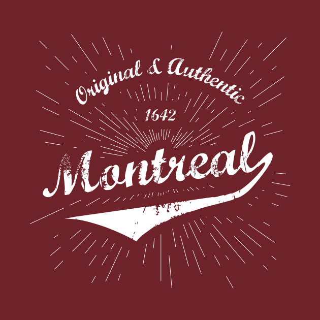 Original Montreal City Shirt by Teevolution