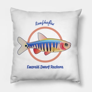 Emerald Dwarf Rasbora Pillow