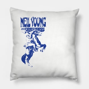 Vintage Neil Young Pillow