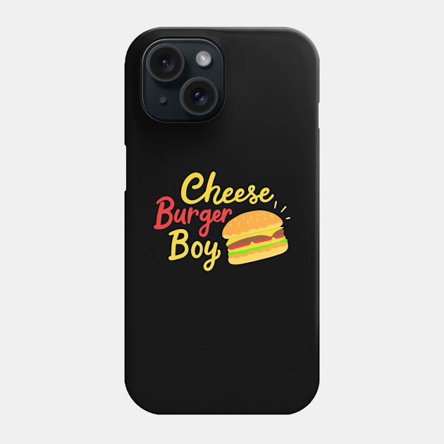 Cheeseburger Boy Phone Case by maxcode