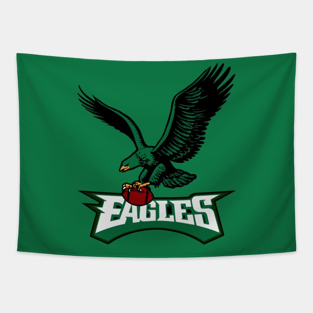 Go Eagles Tapestry by Clever Alnita