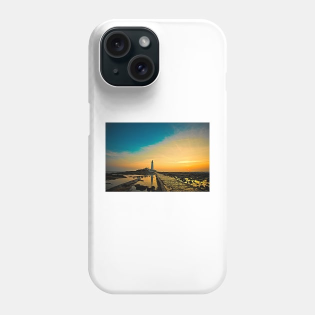 Artistic St Mary's Island Phone Case by Violaman