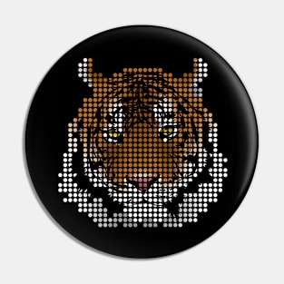 Tiger Dotted Art Pin