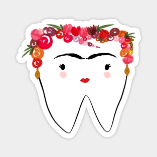 Frida Molar (Muelita Frida) Magnet