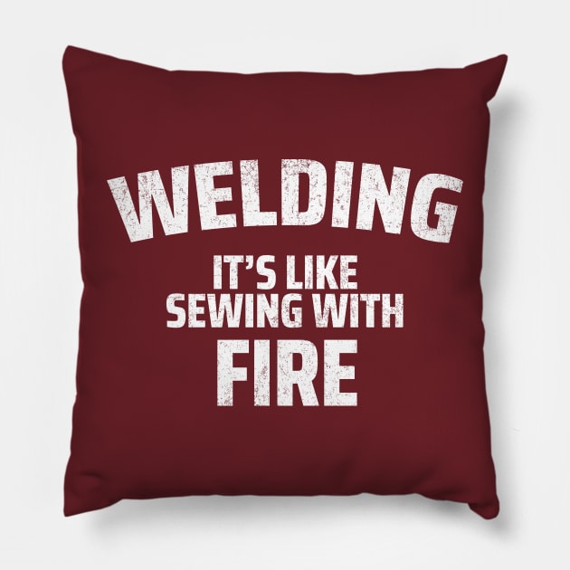 welding Pillow by Mandala Project