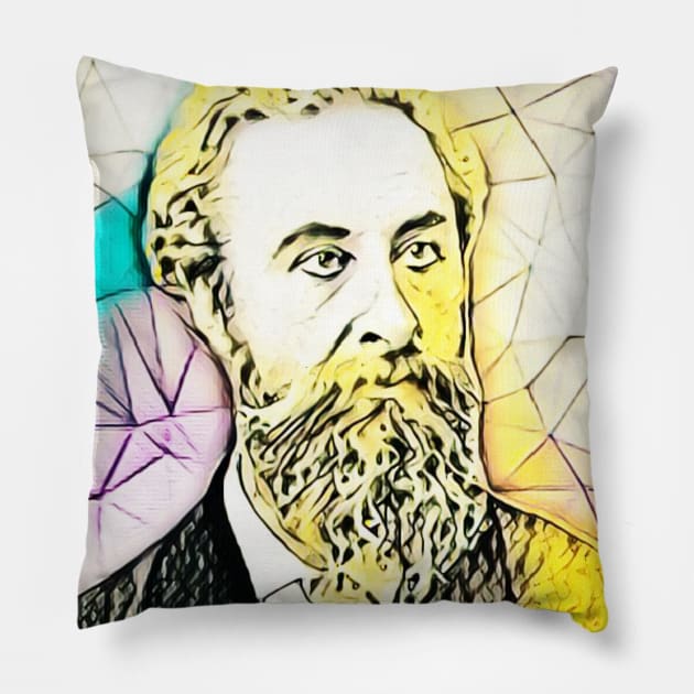 Robert Bulwer Lytton Portrait | Robert Bulwer Lytton Artwork 3 Pillow by JustLit