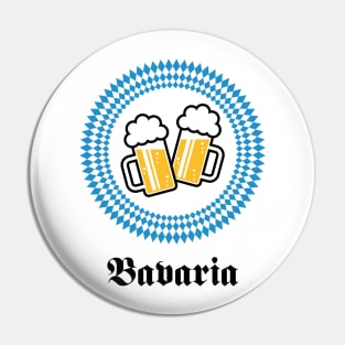 BAVARIA 2 BEER (MUNICH GERMANY) Pin