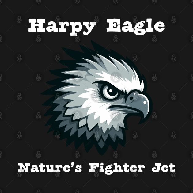 Harpy Eagle Bird of Prey by dinokate