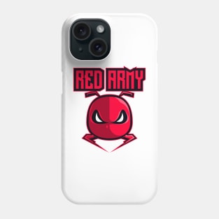 Red Army Ant Mascot Phone Case