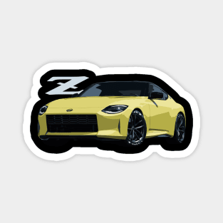 nissan z proto canary yellow Magnet