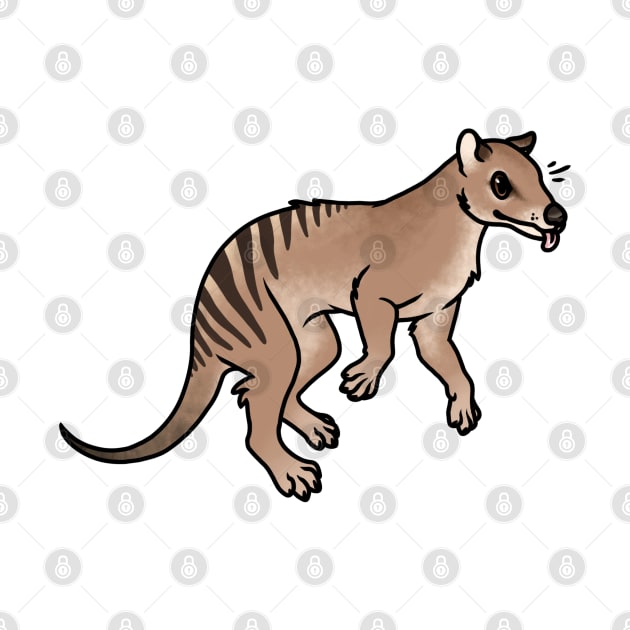 Cute Thylacine by saradrawspaleo