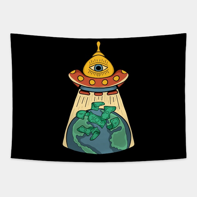 Save our Earth Tapestry by growingartwork