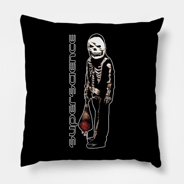 SuperScience "Candy Sack" Skeleton Pillow by Strangers With T-Shirts