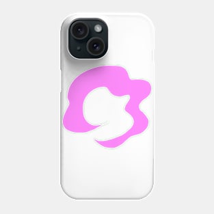 Abstract Hair Art (pink) Phone Case