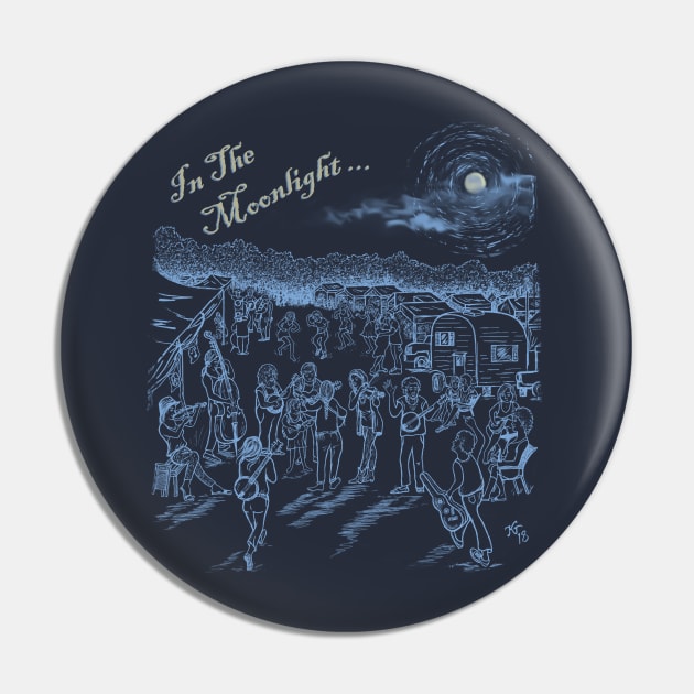 Jamming In the Moonlight Pin by katgaddis