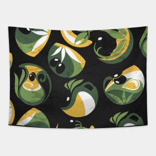 Olives blackboard Tapestry